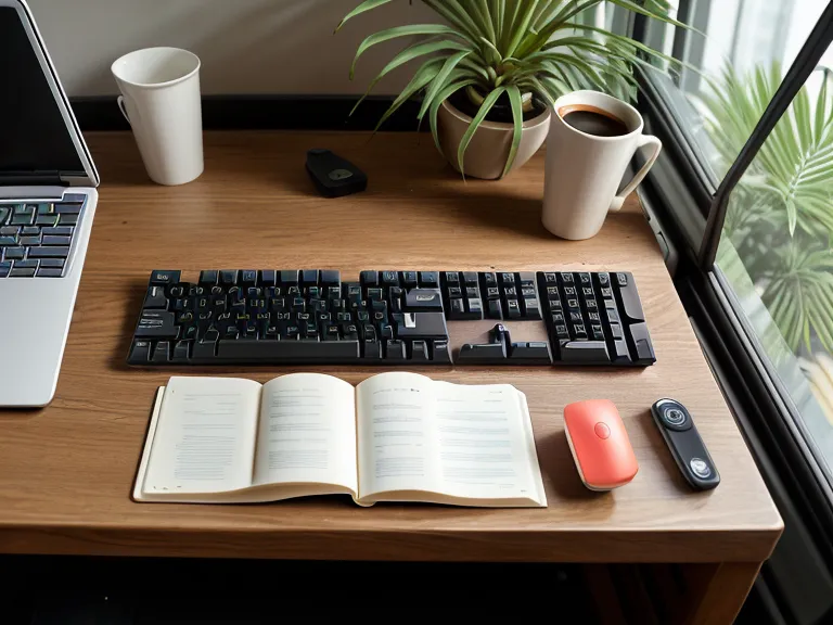 Manos sobre un teclado dividido ergonómico mientras se programa en R